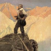 NC Wyeth The Prospector china oil painting artist
